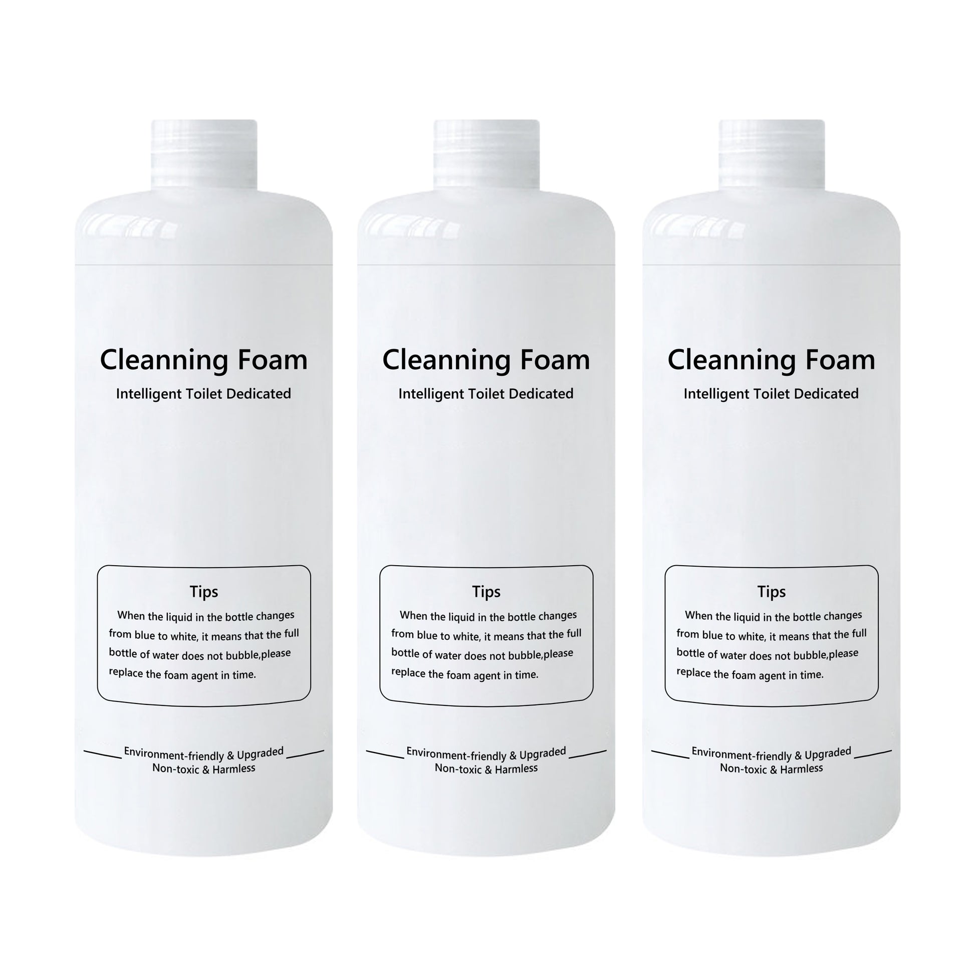 Smart Toilet Foaming Shield 470ml For Smart Toilet Cleaner Splash Control Deodorizing Foam Agent 3Pack